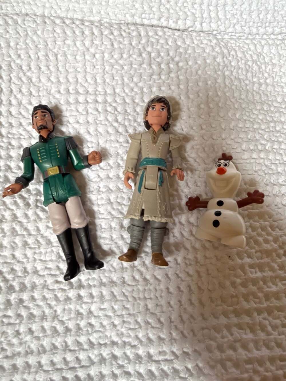 Disney Frozen —3 Action Figures Lot Ryder Mattias Olaf Hasbro 2018